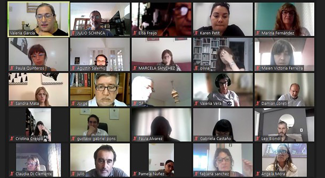 1° encuentro del tramo formativo Algunas claves para abordar la multimodalidad. Organización de las aulas en el Campus Virtual "Maestro Paulo Freire" 